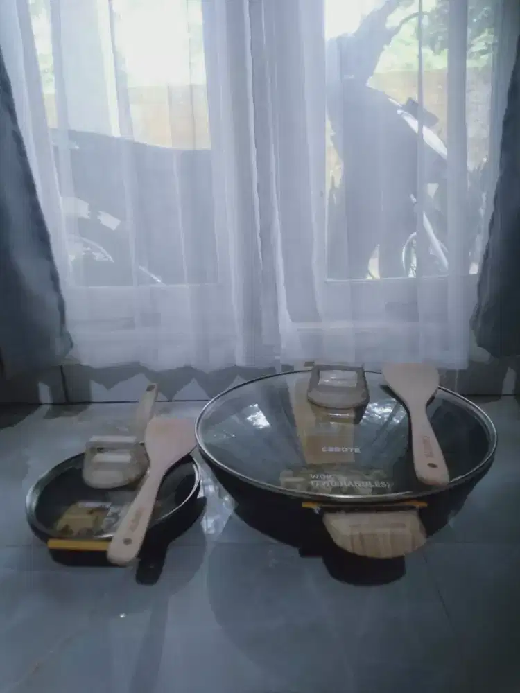 Carote Granit Peralatan Masak Anti Lengket