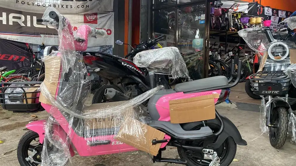 sepedah listrik exotic terbaru