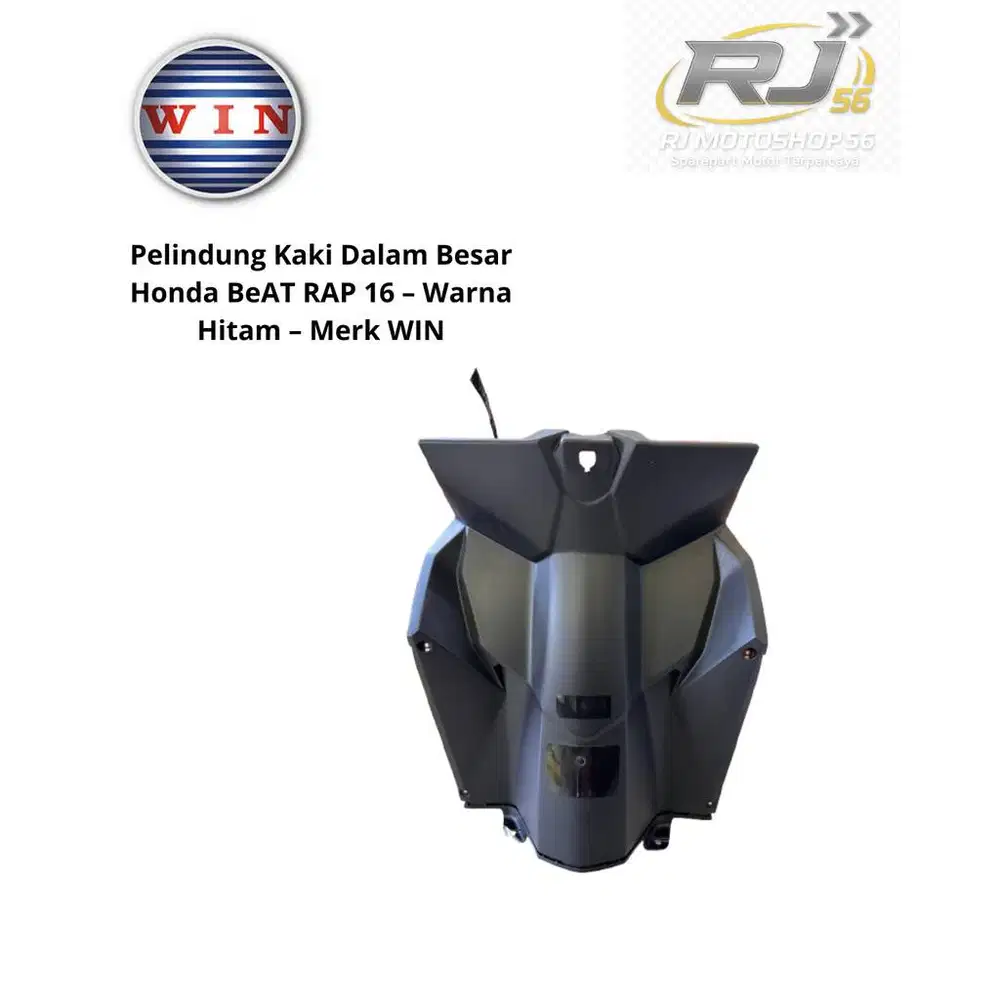 Pelindung Kaki Dalam Besar Honda BeAT ESP 16 – Warna Hitam – Merk WIN