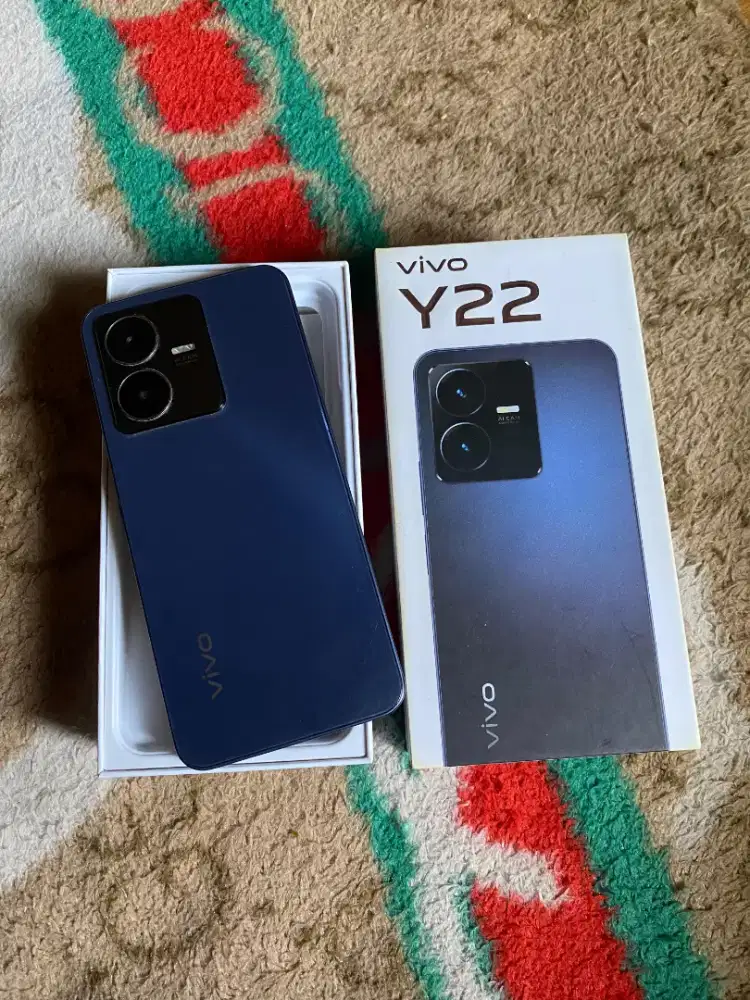 Vivo Y22 (6+6/128GB) Fullset original ni minus