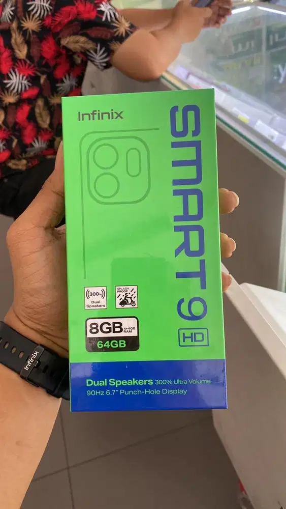 Infinix smart 9 8/64 gb new garansi resmi