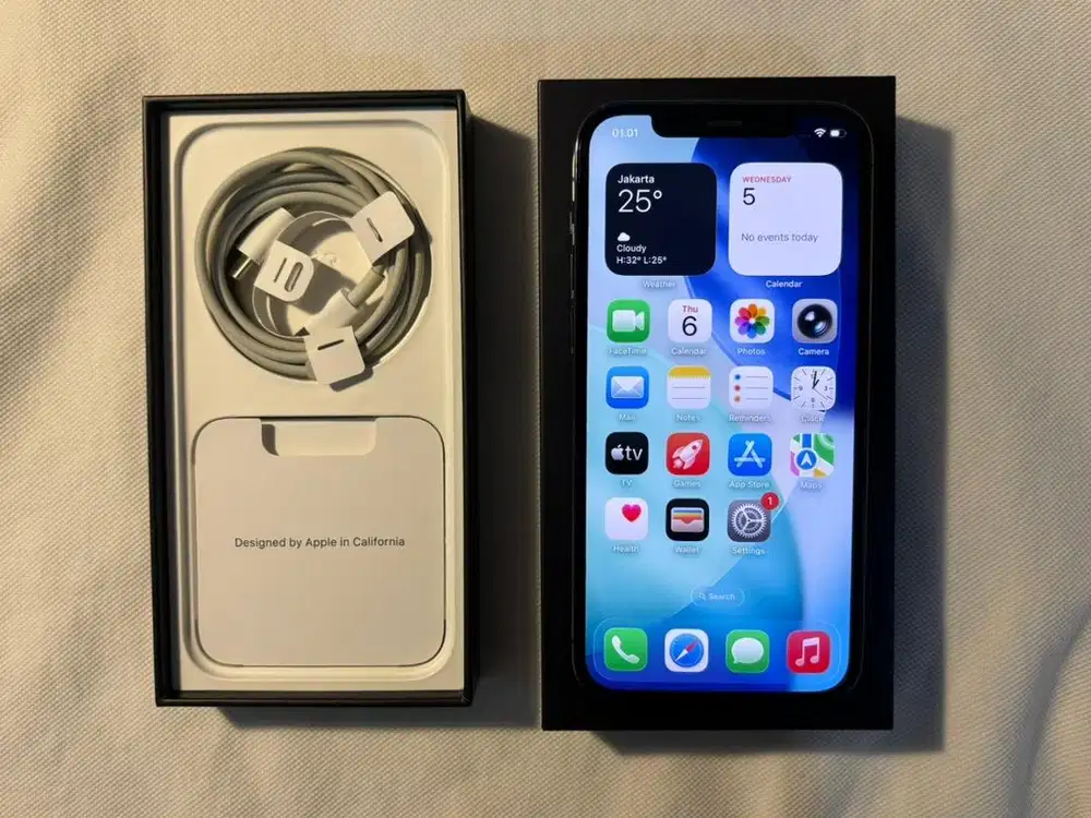 Jual cepat Iphone 12 pro 128 gb (2021) ex ibox (pemakaian pribadi)