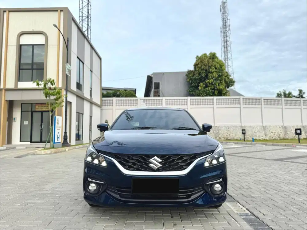 (KM 8 RIBU) Suzuki Baleno HB Facelift A/T Biru 2024 LIKE NEW