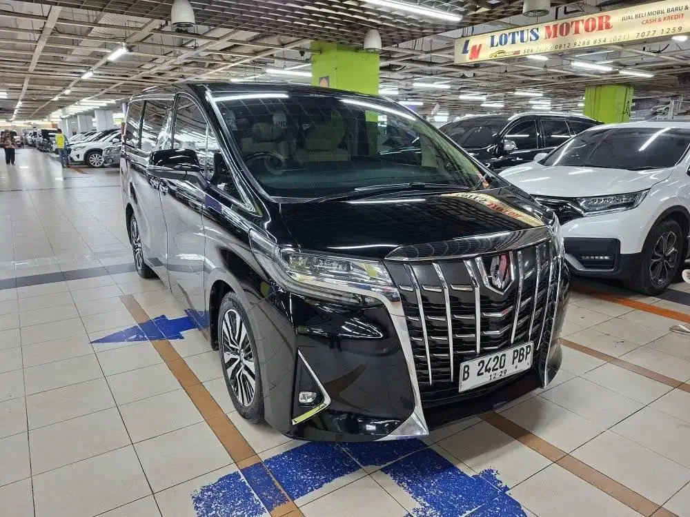 ALPHARD 2.5 G ATPM 2019 HITAM DP RINGAN