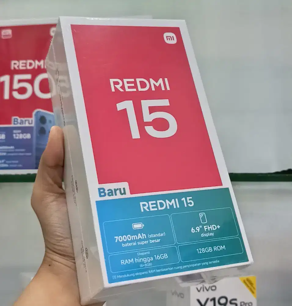 REDMI 15 PROMO!! READY STOK GARANSI RESMI 100% ORIGINAL