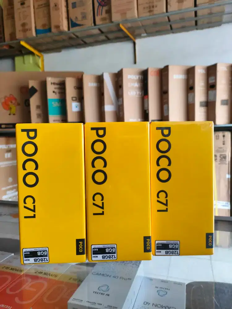 POCO C71 RAM 4/128GB HARGA PROMO