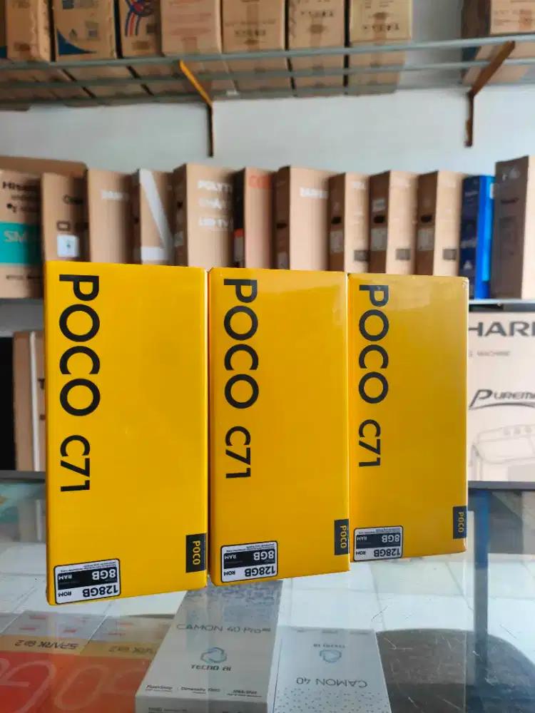 POCO C71 RAM 4/128GB HARGA PROMO