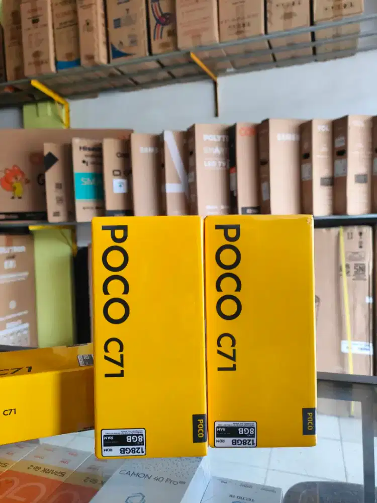 POCO C71 RAM 4/128GB HARGA PROMO