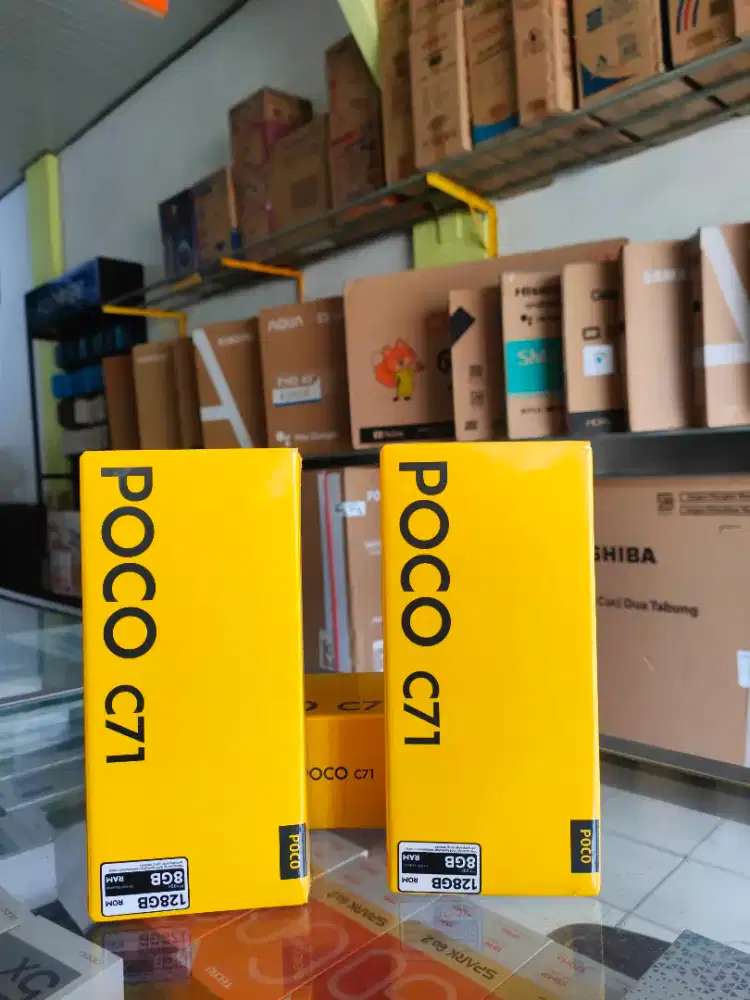 POCO C71 RAM 4/128GB HARGA PROMO