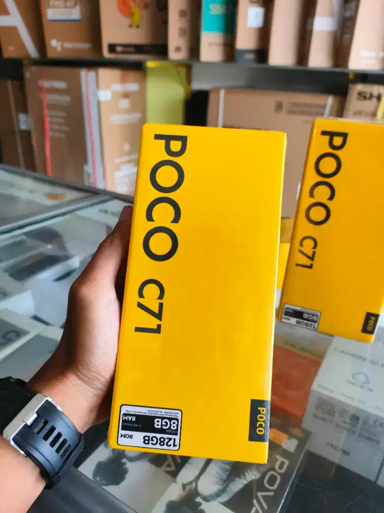 POCO C71 RAM 4/128GB HARGA PROMO