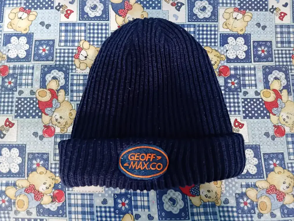 Beanie Hat Geoff Max Navy