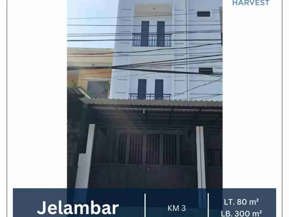 Ruko Baru di Jelambar Disewakan Murah