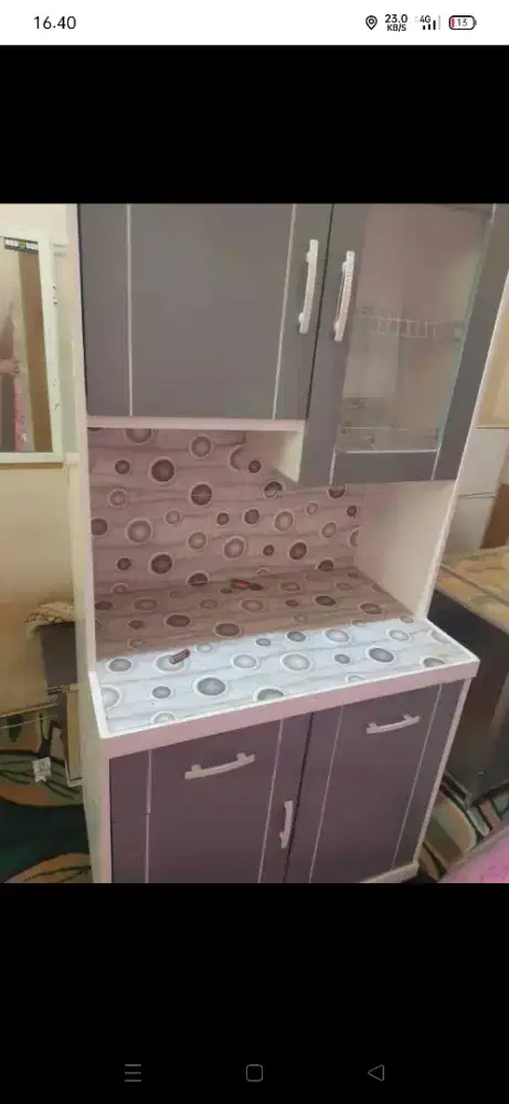 Lemari dapur 2 pintu