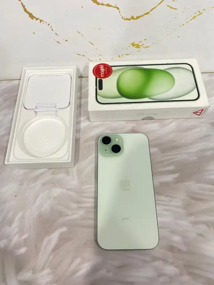 IPHONE 15 128GB GREEN GARANSI IBOX