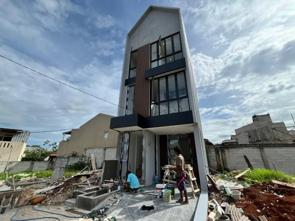 Dijual rumah modern scandinavian di Jakarta Selatan