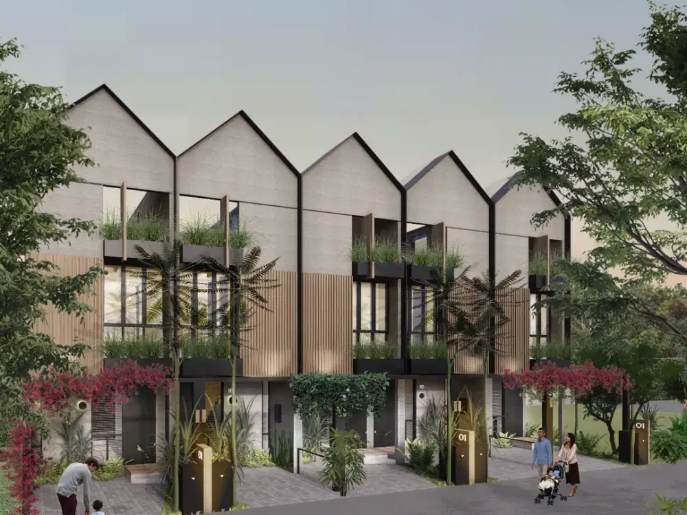 RUMAH MURAH STRATEGIS Alaya Residence Jagakarsa Tipe Scandinavian - Eden