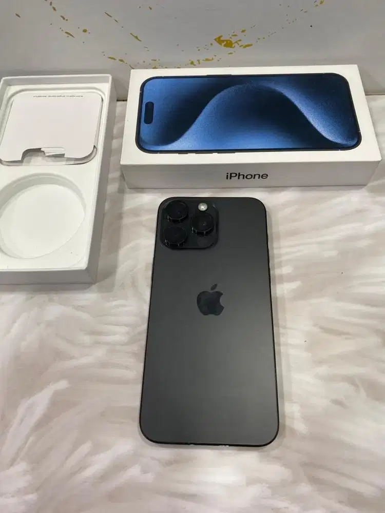 IPHONE 15 PROMAX 256GB DUAL SIM BEACUKAI JARINGAN PERMANEN