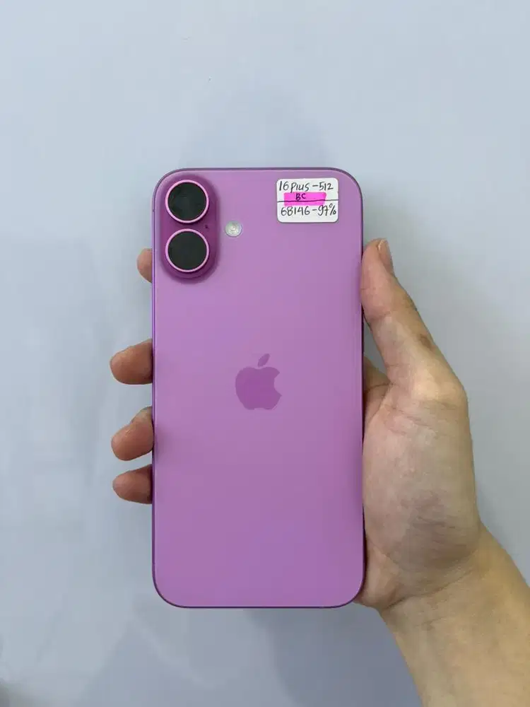 Iphone 16 plus 512 bea cukai sinyal permanen ZP/A