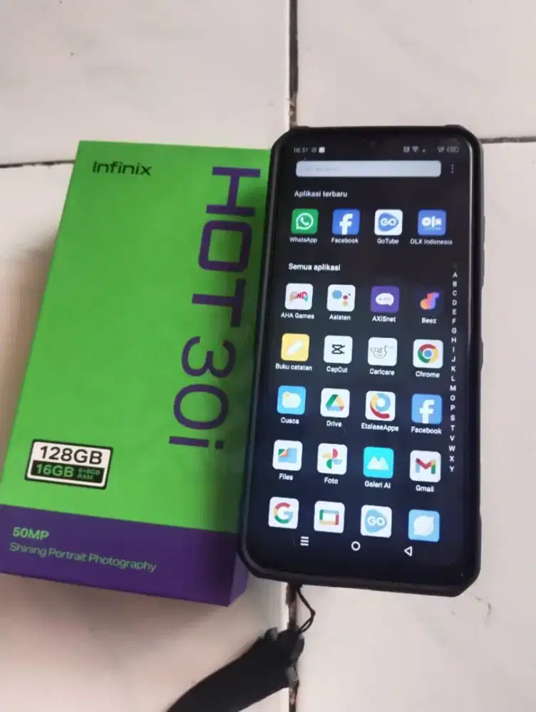 Hp Infinix 30i ram 8x8,/128