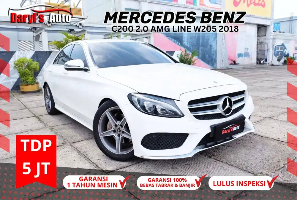 2018 Mercedes Benz C200 AMG 2.0 W205 TDP 5jt
