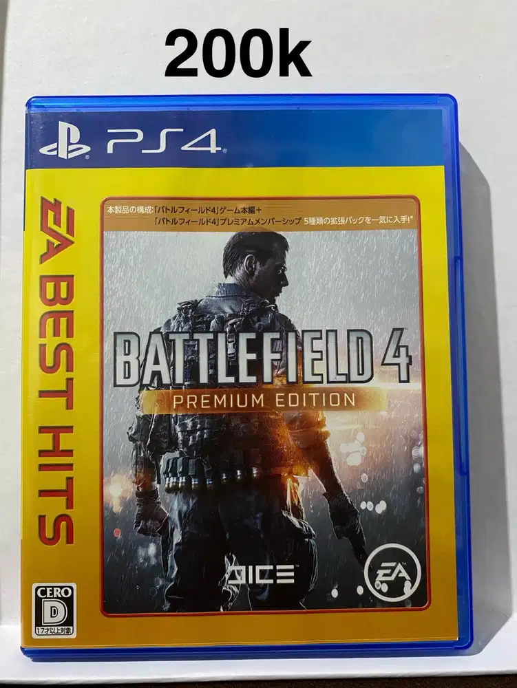 kaset Ps4 bekas pakai