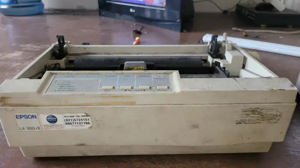 Printer epson dot matrix LX300+ii normal siap pakai