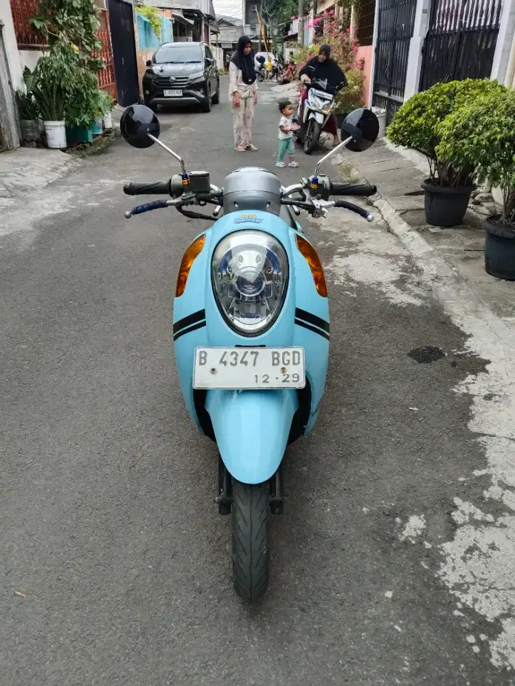 Honda Scoopy F1 esp ISS stater halus th 2015 PJK pnjng