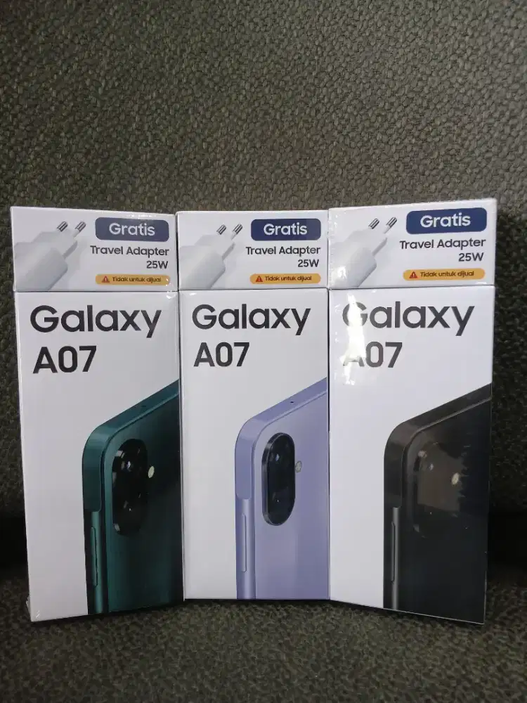 Samsung A07 4/64 new free adapter