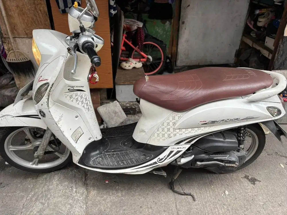 dijual yamahq fino 125, surat lengkap dan pajak hidup