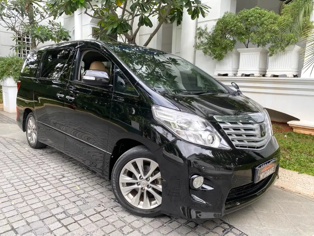 Alphard S Audioless 2010 km 90K Service Record a/n Pribadi
