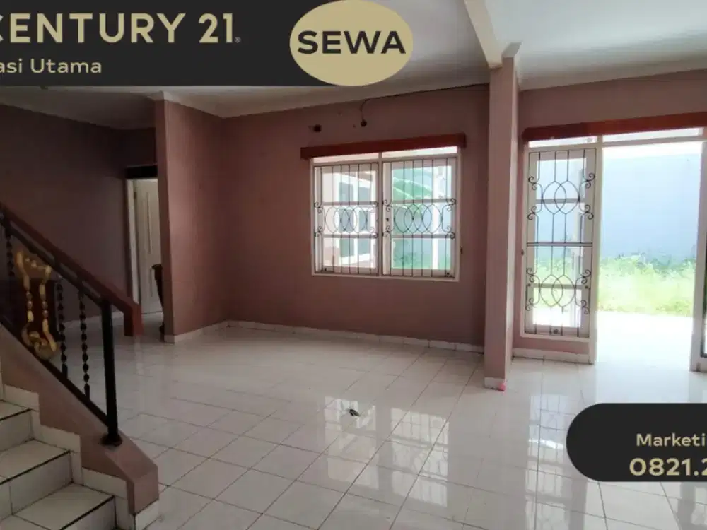 DISEWAKAN RUMAH 2 LANTAI DI KOTA WISATA CIBUBUR