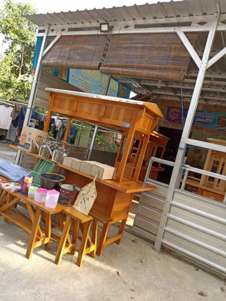 Gerobak Angkringan jg Melayani Pesanan Grobak Bakso Mie Bubur Sate dlL