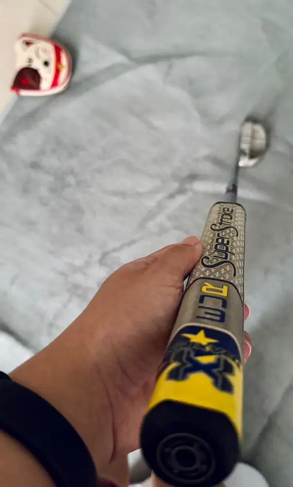 Golf Putter Odyssey White Hot Pro #7 Grip. “Team Europe” SuperStroke