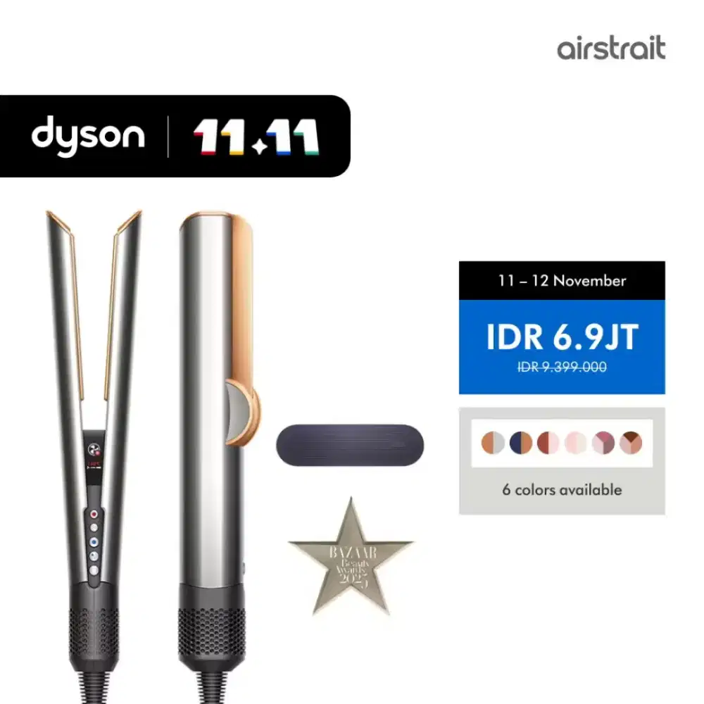 Dyson Airstrait Straighener HT01 Catokan Meluruskan Rambut