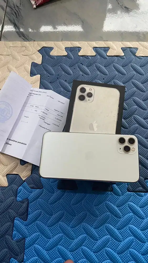 Iphone 11 pro max 256 fullset ex inter