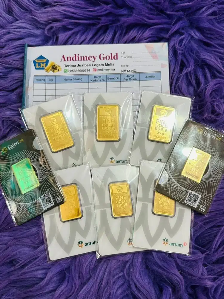 Terima yang mau jual logam mulia