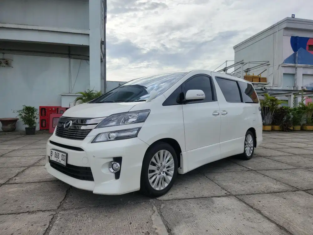 Toyota Vellfire 2013 ZG pilotseat km 87rb