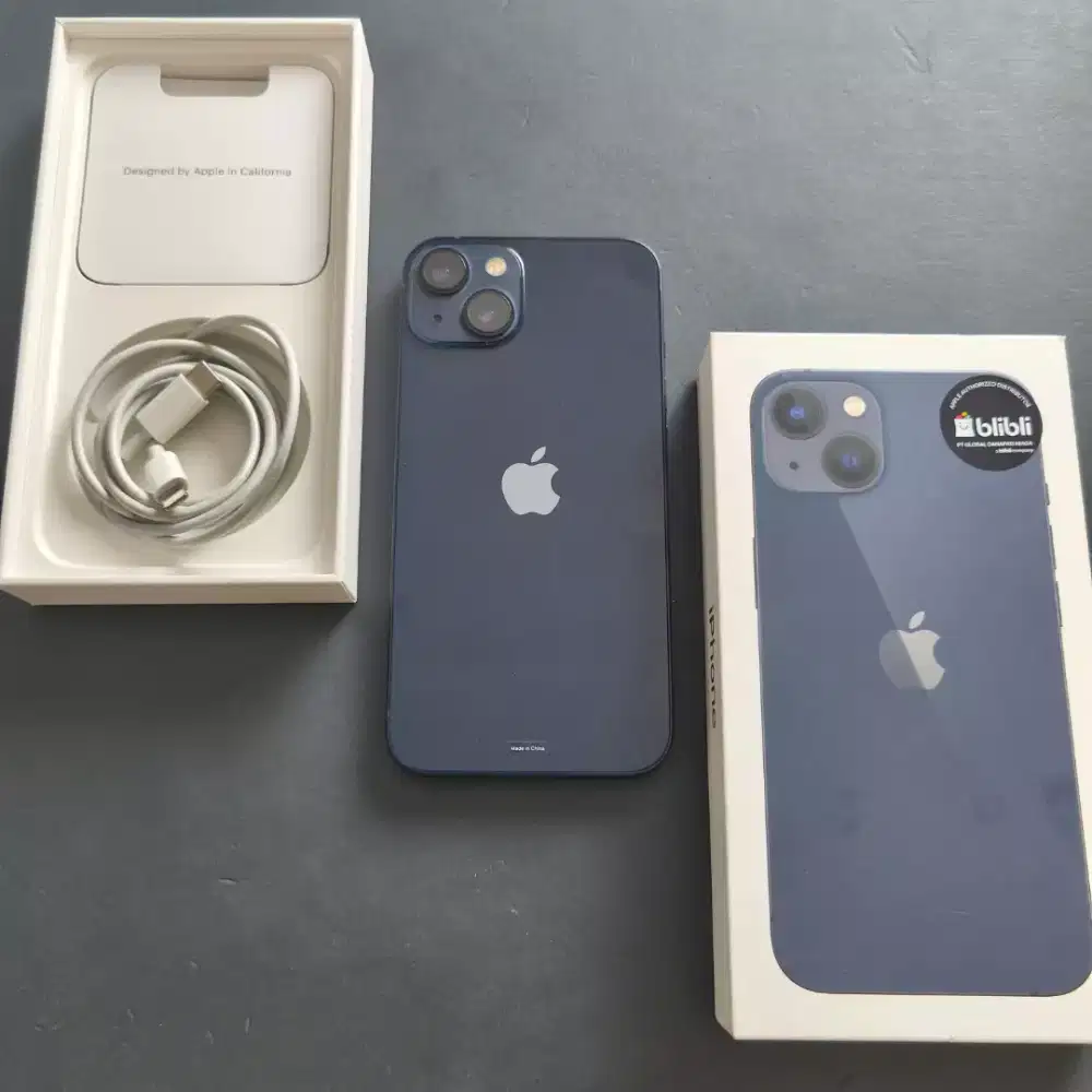 IPHONE 13 MIDNIGHT 128GB GARANSI RESMI