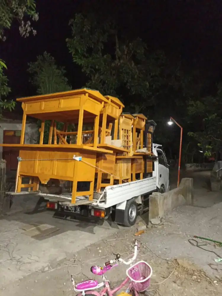 Gerobak Angkringan jg Melayani Pesanan Grobak Bakso Mie Bubur Sate dlL