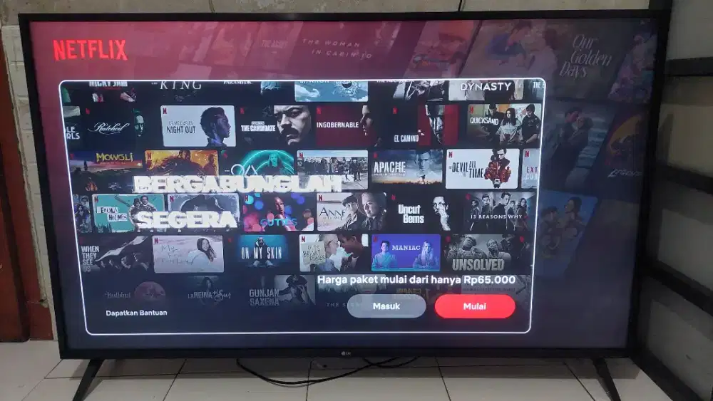Tv 55 in LG UHD 4K SMART TV
