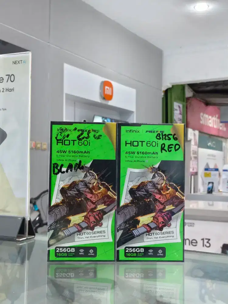 Infinix Hot 60i 8/256GB (new) *Bisa cod /Fastrespon Wa