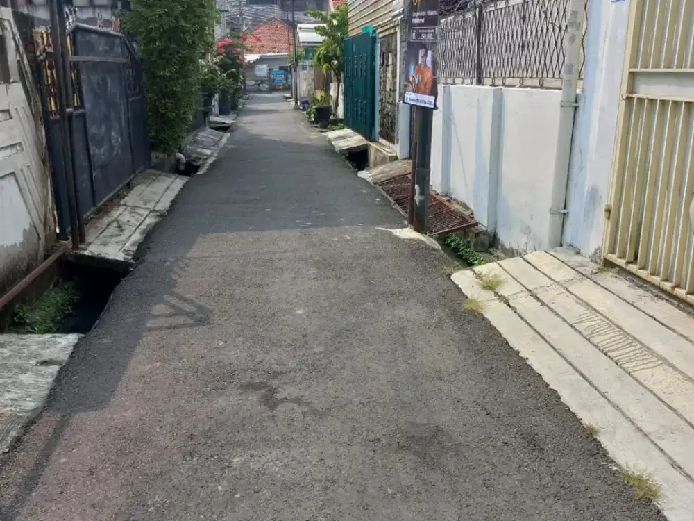 Rumah Lama Hitung Tanah Di Petojo Jakarta Pusat Luas 141 m2 SHM