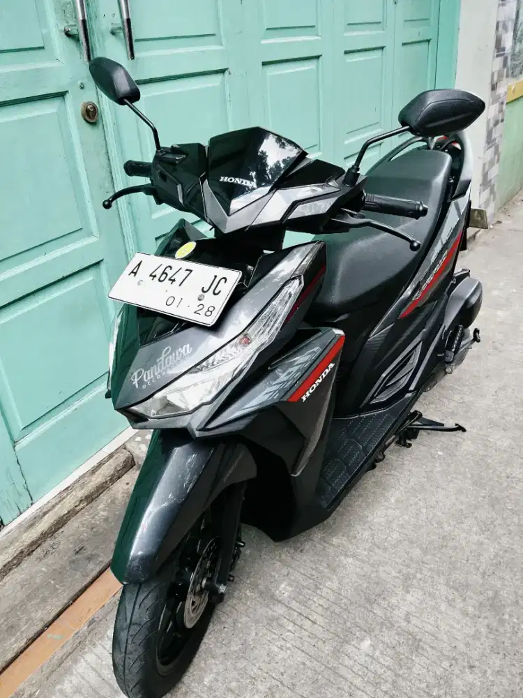 Di jual MTR Honda Vario LED 125 orisinil Thn2018 plat A kab Pandeglang