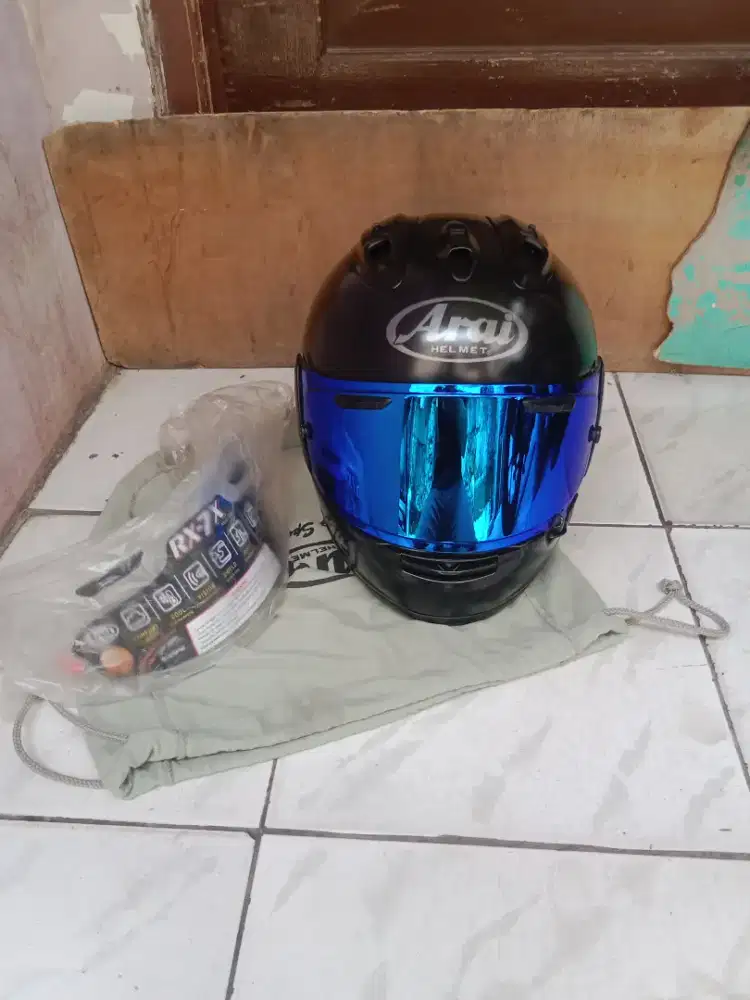 Helm Arai RX7X Hitam Dopp