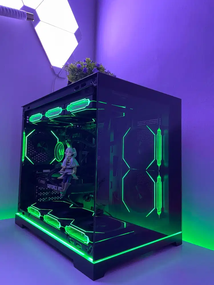 CPU Komputer Gaming Editing Lumion i5 14400F 32GB VGA RTX 3060Ti 8GB