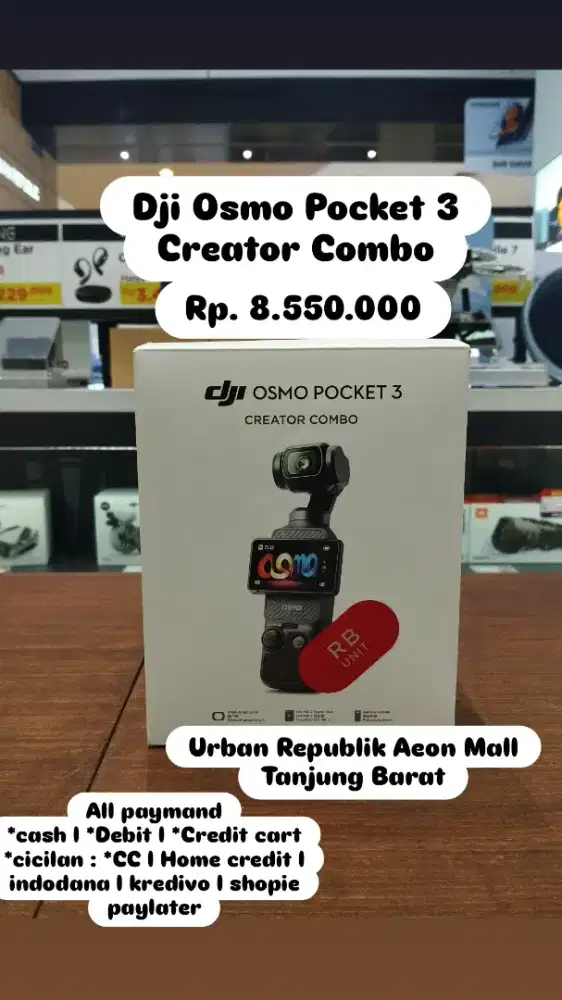 Dji osmo pocket 3 creator combo