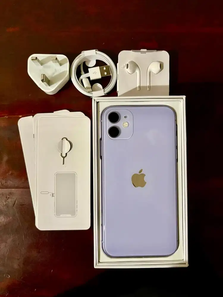 Iphone 11 128gb ungu inter bh 100