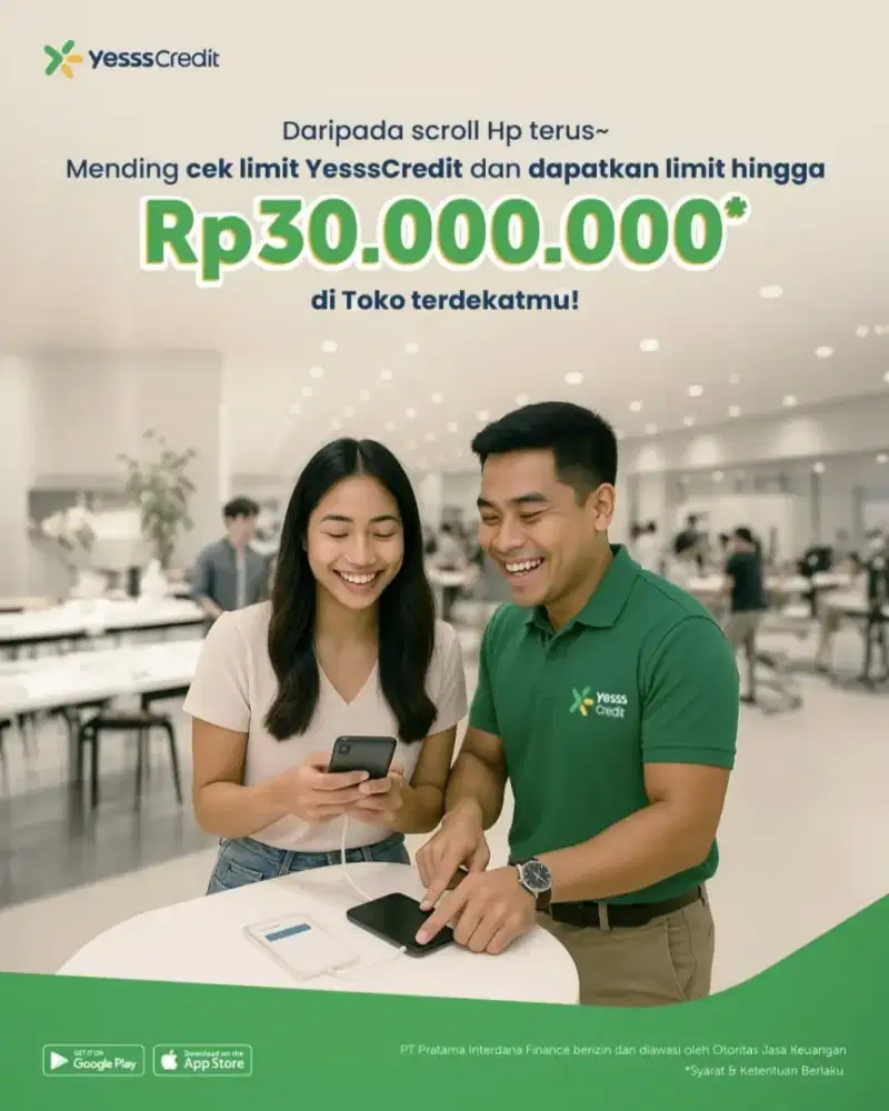 KREDIT HP CUMA PAKAI EKTP AJA LOH!