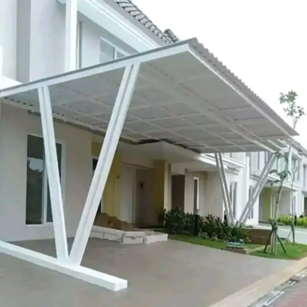 Kanopi hollow galvanis