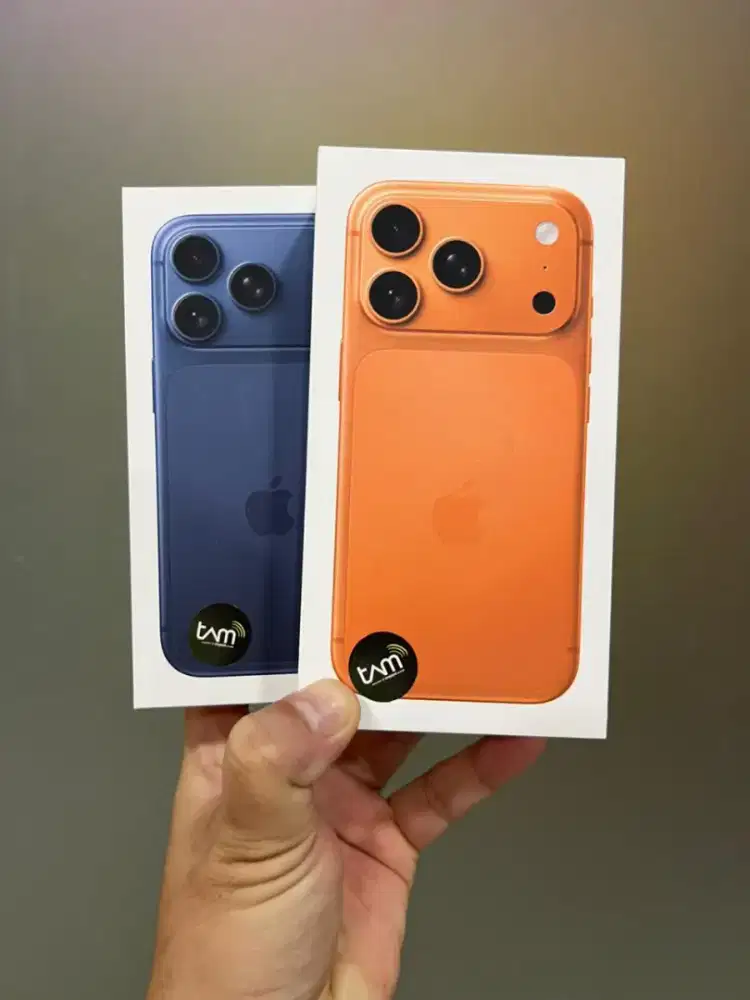 iPhone 17 Pro Max 1Tera Garansi Resmi New Segel